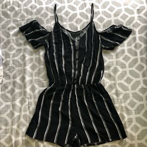Kendall & Kylie Striped Romper